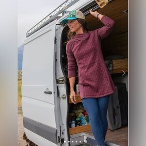 Prana Daily Tunic Dress in Tangerine